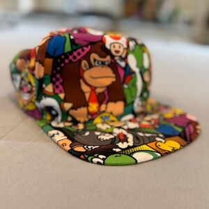 Nintendo Super Mario Flat Bill Hat - Youth